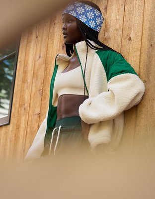 OFFLINE By Aerie Fluff Love Full Zip Jacket