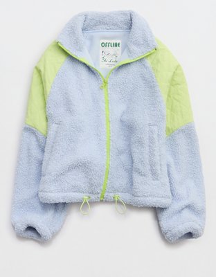 OFFLINE By Aerie Fluff Love Full Zip Jacket