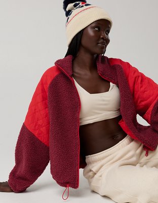 OFFLINE By Aerie Fluff Love Full Zip Jacket