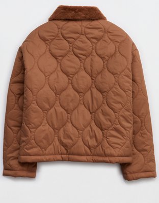 OFFLINE By Aerie Quilted Chore Jacket