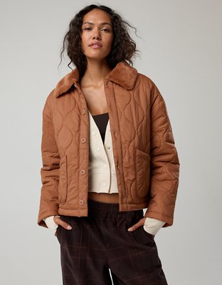 OFFLINE By Aerie Quilted Chore Jacket