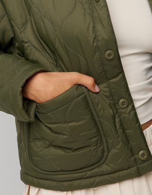 OFFLINE By Aerie Quilted Chore Jacket