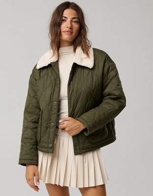OFFLINE By Aerie Quilted Chore Jacket