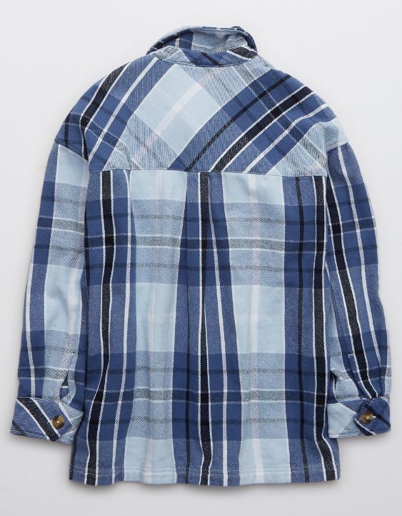 OFFLINE Flannel Button Down Jacket