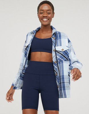 OFFLINE Flannel Button Down Jacket