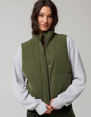 OFFLINE By Aerie Classic Length Puffer Vest