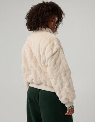 OFFLINE By Aerie Fur Full Zip Jacket