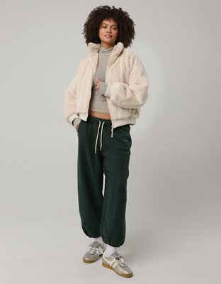 OFFLINE By Aerie Fur Full Zip Jacket