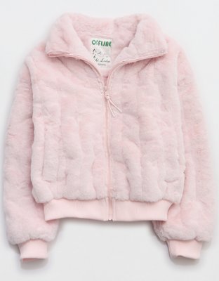 OFFLINE By Aerie Fur Full Zip Jacket