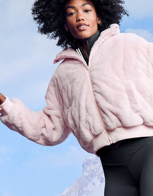 OFFLINE By Aerie Fur Full Zip Jacket