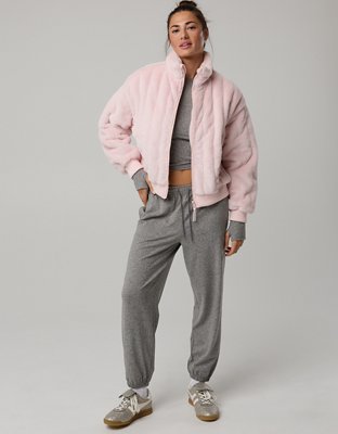 OFFLINE By Aerie Fur Full Zip Jacket