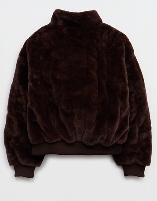 OFFLINE By Aerie Fur Full Zip Jacket