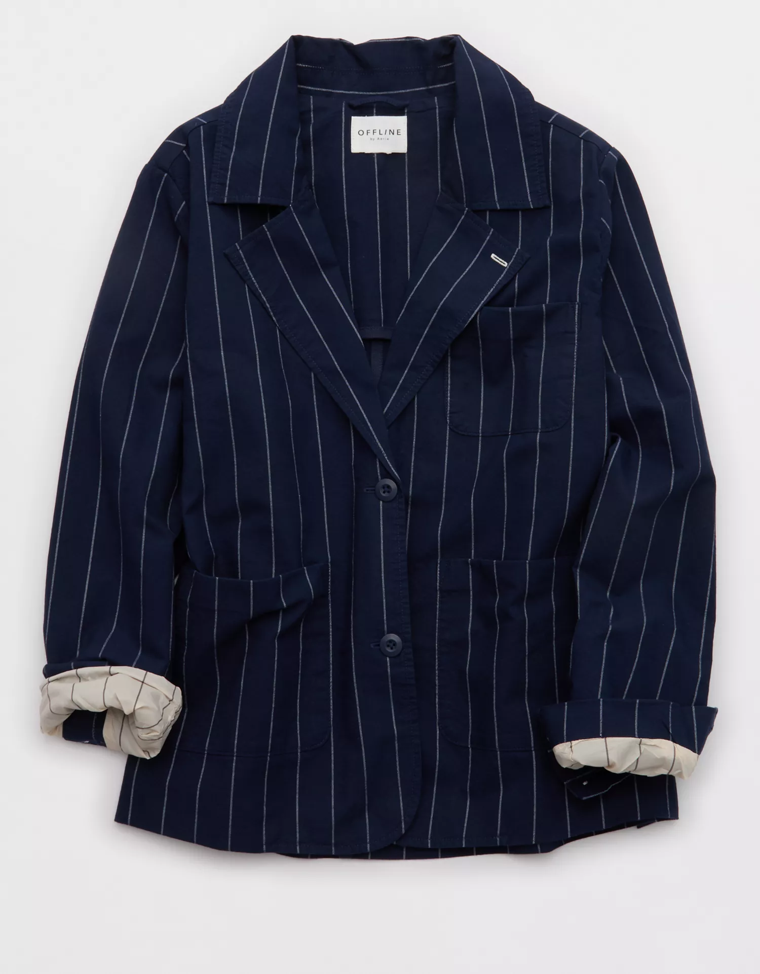 OFFLINE By Aerie Oxford Blazer - thumbnail 4