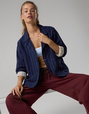 OFFLINE By Aerie Oxford Blazer