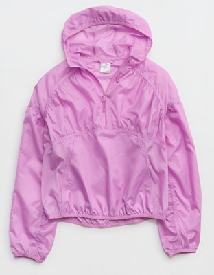 OFFLINE By Aerie Ruched Nylon Quarter Zip