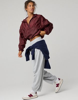 OFFLINE By Aerie Ruched Nylon Quarter Zip