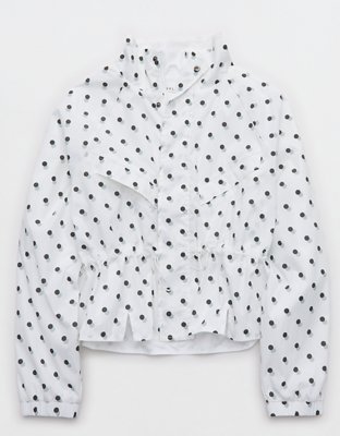 OFFLINE By Aerie Cinch Windbreaker Full Zip