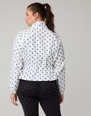 OFFLINE By Aerie Cinch Windbreaker Full Zip