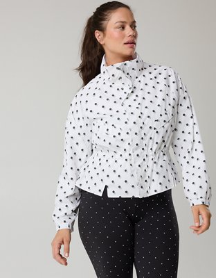 OFFLINE By Aerie Cinch Windbreaker Full Zip