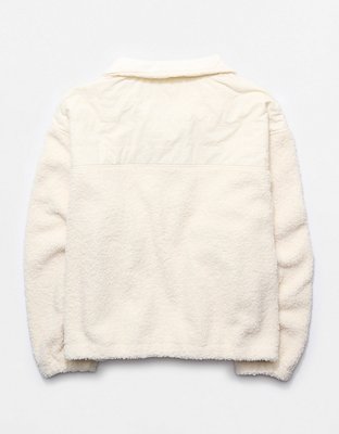 OFFLINE By Aerie Fluff Love Full Snap Jacket