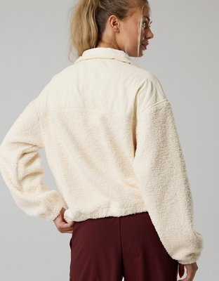 OFFLINE By Aerie Fluff Love Full Snap Jacket