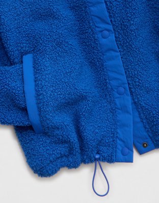 OFFLINE By Aerie Fluff Love Full Snap Jacket