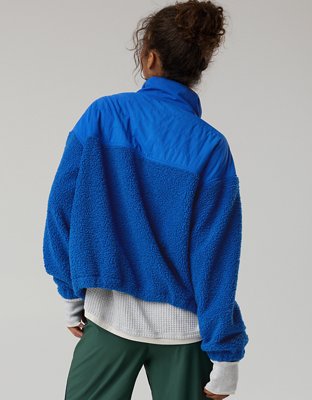 OFFLINE By Aerie Fluff Love Full Snap Jacket