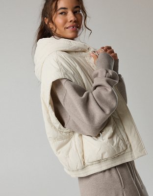 OFFLINE By Aerie Puff Love Quilted Vest
