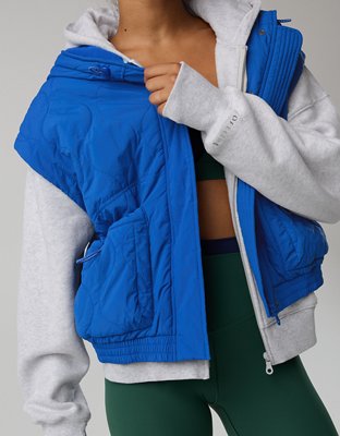 OFFLINE By Aerie Puff Love Quilted Vest