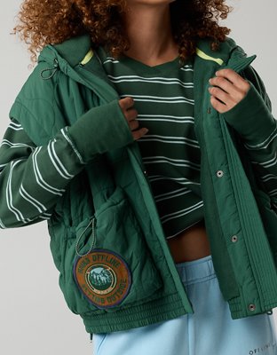 OFFLINE By Aerie Puff Love Quilted Vest