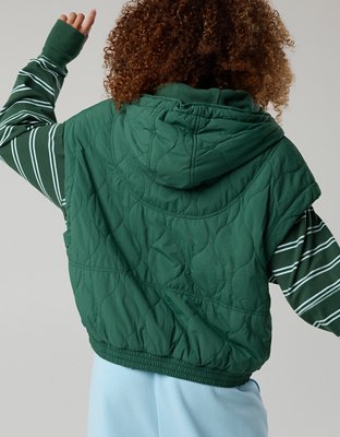OFFLINE By Aerie Puff Love Quilted Vest