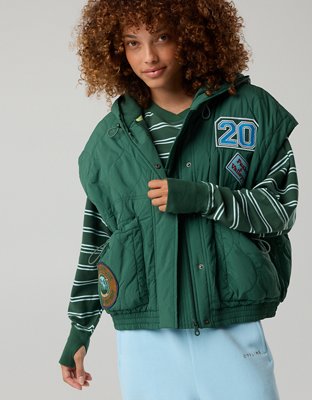 OFFLINE By Aerie Puff Love Quilted Vest