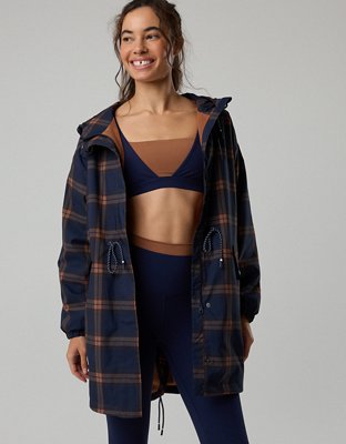 OFFLINE By Aerie Printed Anorak Jacket