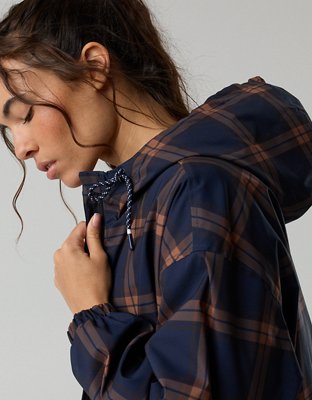 Женские куртки Offline By Aerie Anorak, цвет: Королевский синий тёмно-синий — фото 8