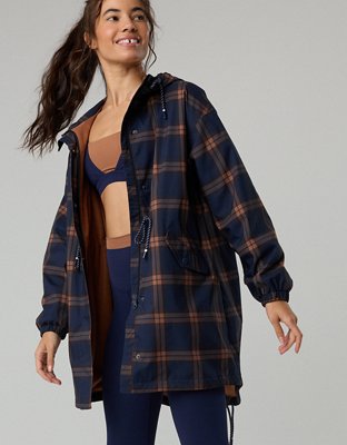 Женские куртки Offline By Aerie Anorak, цвет: Королевский синий тёмно-синий — фото 2