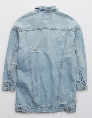 american eagle oversized jean jacket