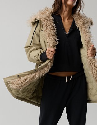 OFFLINE By Aerie Printed Anorak Jacket