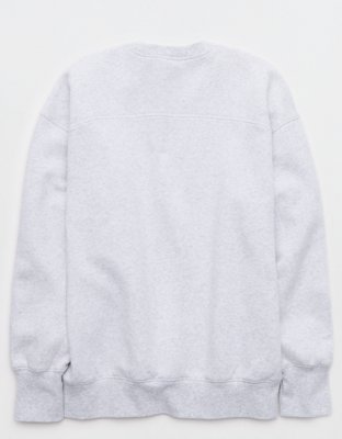 Женские толстовки Alabama Crimson Tide Offline By Aerie Crewneck, цвет: Меланжевый серый — фото 5