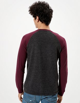 Мужские футболки American Eagle AE Long-Sleeve Super Soft Brushed T-Shirt — фото 3