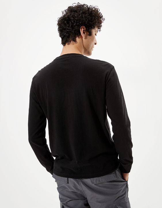 AE Super Soft Long-Sleeve Brushed T-Shirt