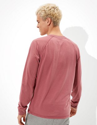 Мужские футболки American Eagle AE Active 24/7 Long-Sleeve T-Shirt — фото 3