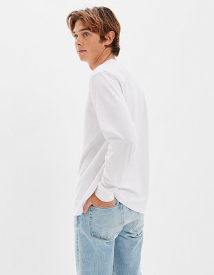 AE Super Soft Long-Sleeve Icon T-Shirt