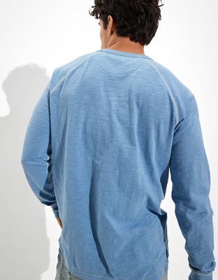 Мужские футболки American Eagle AE Super Soft Long Sleeve T-Shirt — фото 3