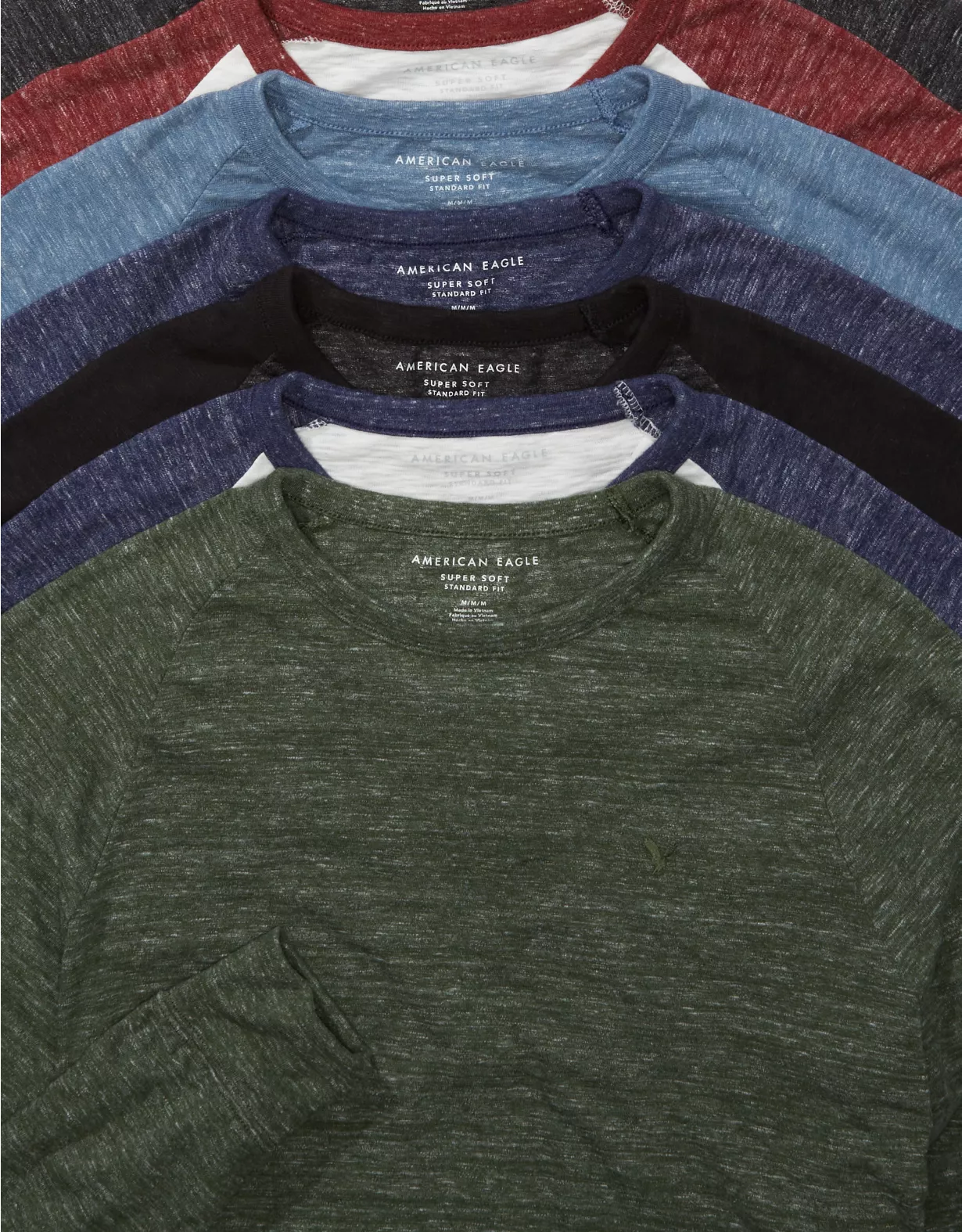 AE Super Soft Raglan Long-Sleeve T-Shirt