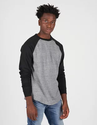 AE Super Soft Long-Sleeve Thermal Raglan T-Shirt