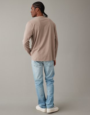 AE Super Soft Long-Sleeve Icon T-Shirt