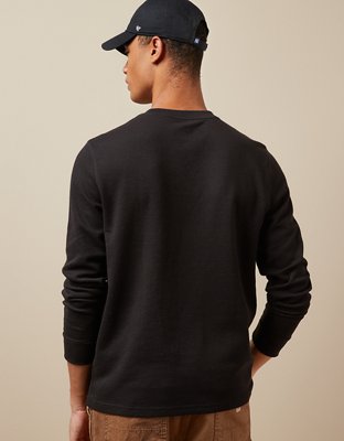AE Legend Dual-Layer Long-Sleeve Henley T-Shirt