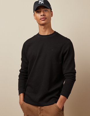 AE Legend Dual-Layer Long-Sleeve Henley T-Shirt