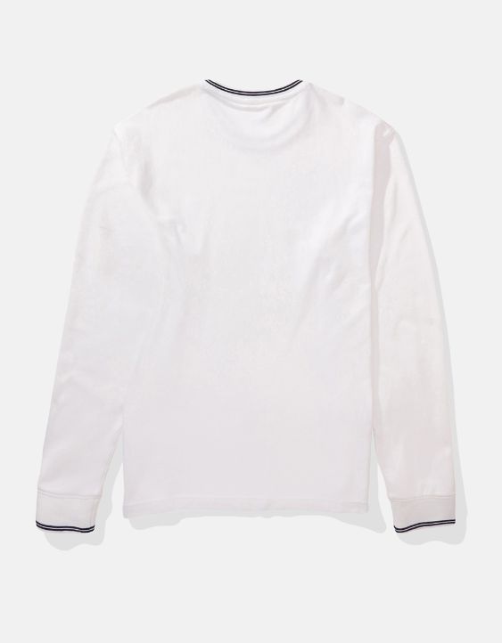 AE Long-Sleeve Pique T-Shirt
