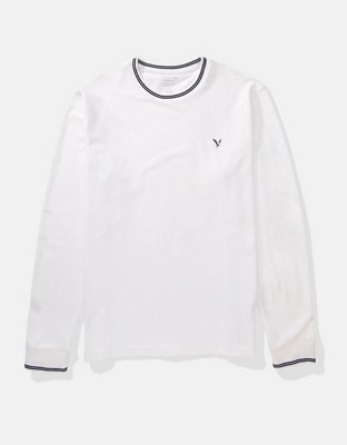 AE Long-Sleeve Pique T-Shirt